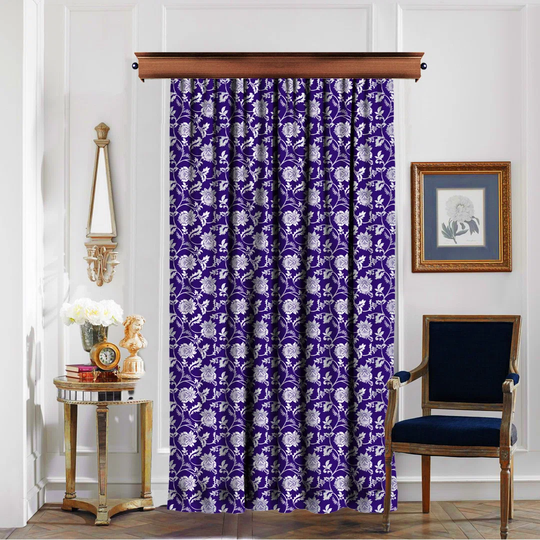 Track Insert Room Darkening Single Curtain