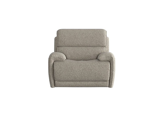 Link Fabric Power Recliner Armchair with Power Headrests - Beige