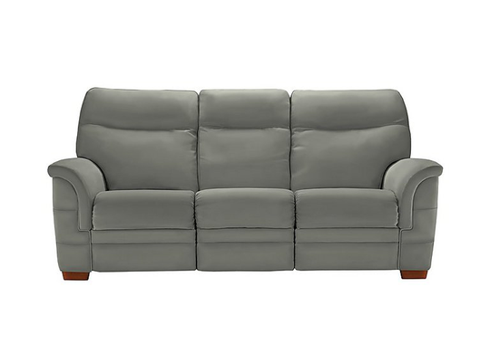 Parker Knoll - Hudson 3 Seater Leather Manual Recliner Sofa