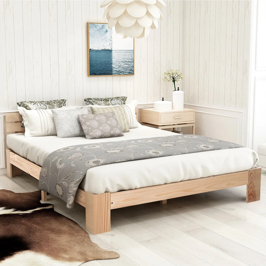 Mathews European Double (140 X 200Cm) Frame Bed