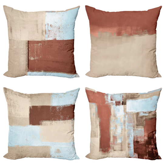 Sigtuna Indoor/Outdoor Abstract Square Scatter Cushion Cover