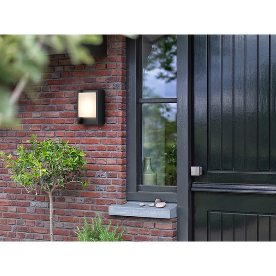 Philips Mygarden IR LED wall light Arbor 600lm with motion detector anthracite