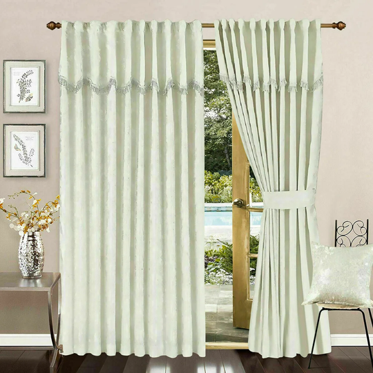 Blanken Maya Pencil Pleat Room Darkening Curtains