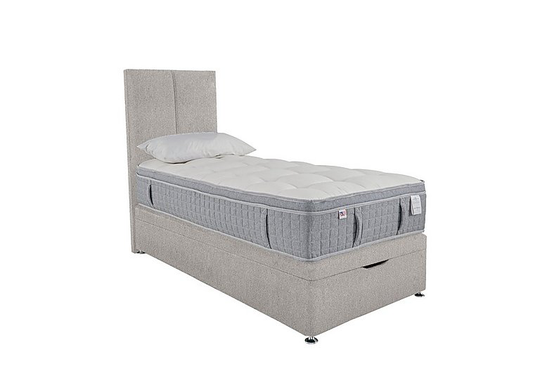 Millbrook - PureTech Pillow Top End Ottoman Divan Set - Single - Grey