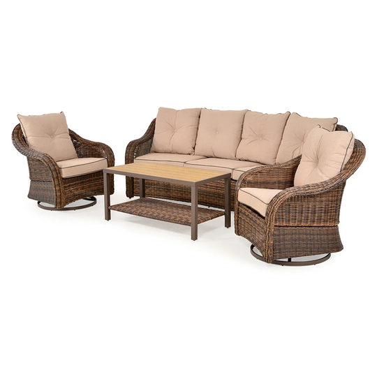 Emel 5 Seater Rattan Sofa Set