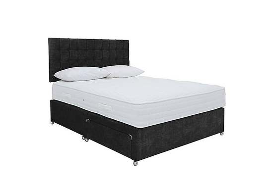 Sleep Story - Ergo 1000 Divan Set - Small Double - Grey