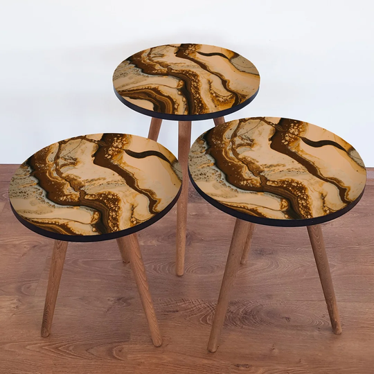 Barboza 3 Piece Nest of Tables