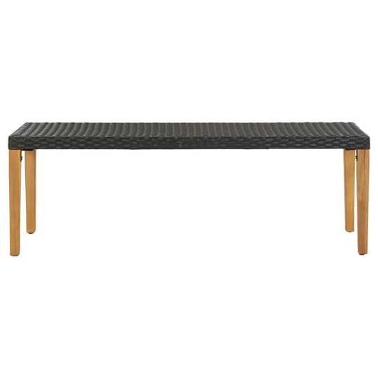 Chaliah Rattan Bench