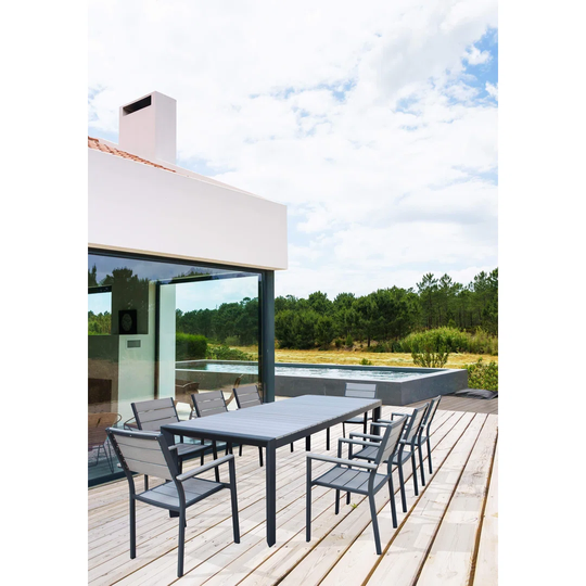 Latarius Rectangular 240Cm Outdoor Dining Table