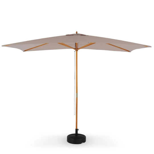 Arame 2.95m x 1.9m Rectangular Traditional Parasol