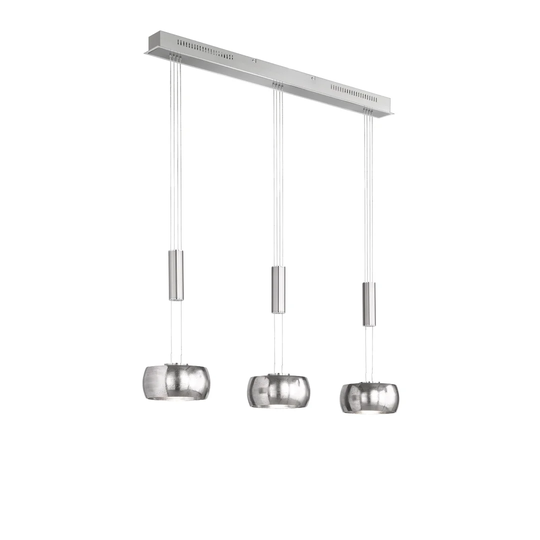 Mokane 3 - Light Kitchen Island Linear LED Pendant