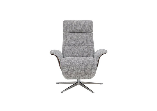 G Plan - Ergo Varde Fabric Swivel Power Recliner Chair - Grey