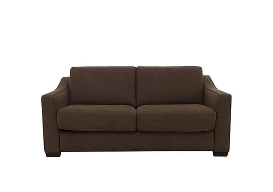 Optimus 2 Seater Fabric Sofa - Brown