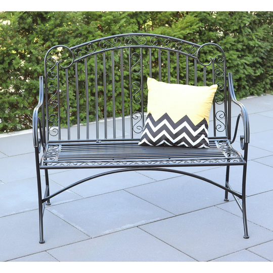 Occil Capri Metal Park Bench
