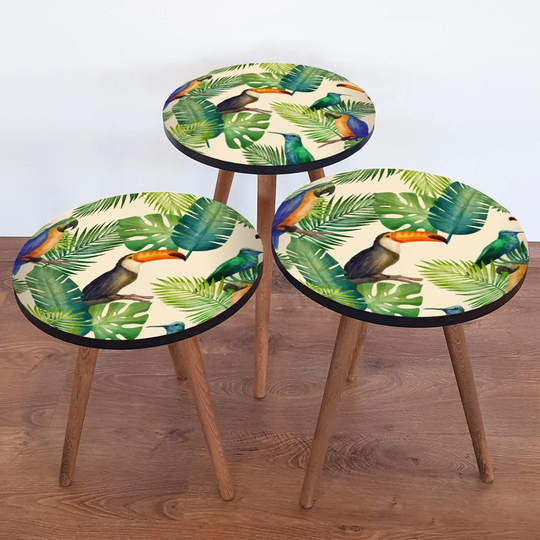 Bedwell 3 Piece Nest of Tables