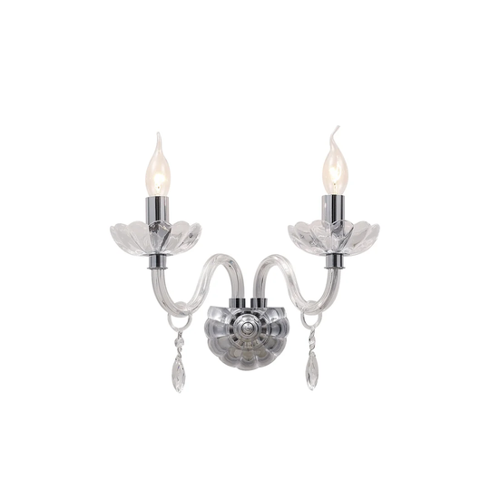 Solomon 2-Light Candle Wall Light