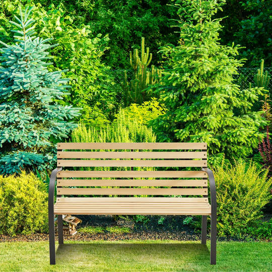 Folcroft Metal Park Bench