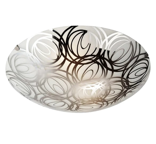 Silk 1-Light 30cm Flush Mount