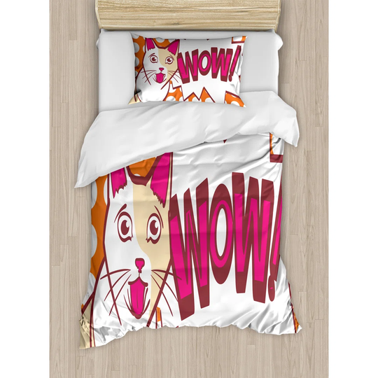 Pakin 100% Polyester Duvet Cover Set