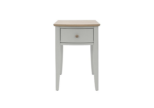 Cotswold 1 Drawer Bedside Cabinet - Grey