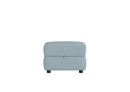 Relax Station Revive Fabric Storage Footstool - Blue
