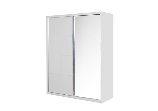 Neptuni Slider Wardrobe - White