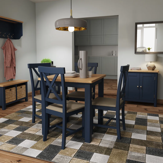 4 - Person Solid Wood Dining Set