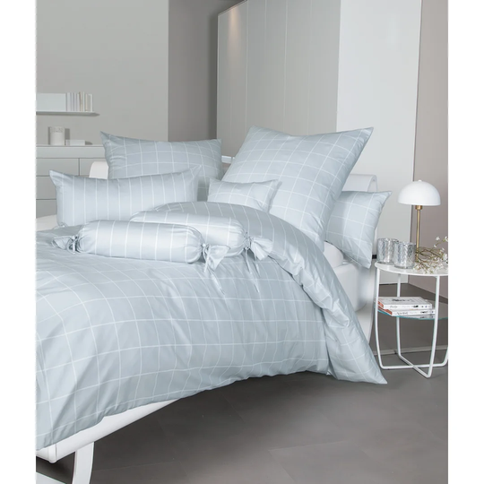 Modernclassic Light Blue Cotton Duvet Cover Set