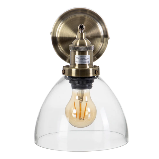 Bouchard 1 - Light Gold Armed Sconce