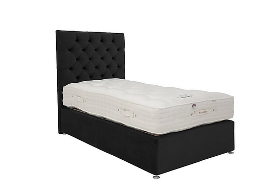 Millbrook - Hampshire 8000 Divan Set - Single - Black