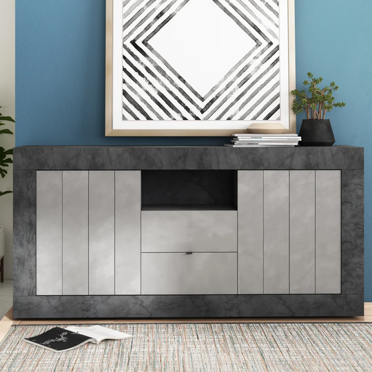 Honi 184 Cm Wide 2 Drawer Sideboard
