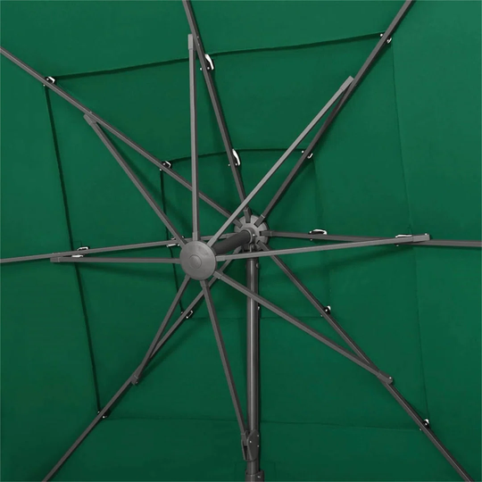 Castiel 2.5m Square Traditional Parasol
