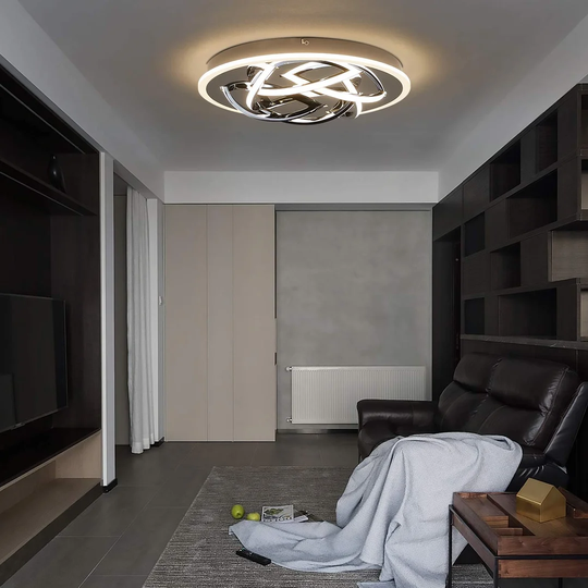 Ivy Bronx LED Ceiling Light Living Room Ceiling Lamp On The Ceiling For Bedroom Children's Room Kitchen Hallway Youth Room Deco Round Lamp Modern Ligh