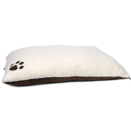 Aldershot Pillow in Brown/Cream