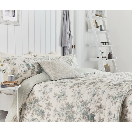 Eglantine Grey 144 TC Reversible Modern & Contemporary Duvet Cover Set