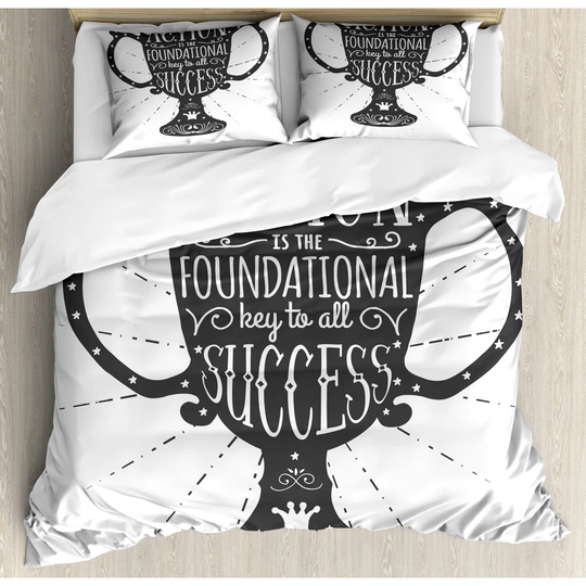 Panos 100% Polyester Duvet Cover Set