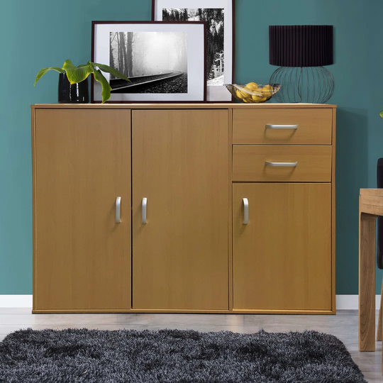 100Cm Wide 2 Drawer Sideboard