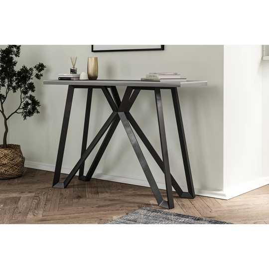 Dining Console Table Matt Dark Grey