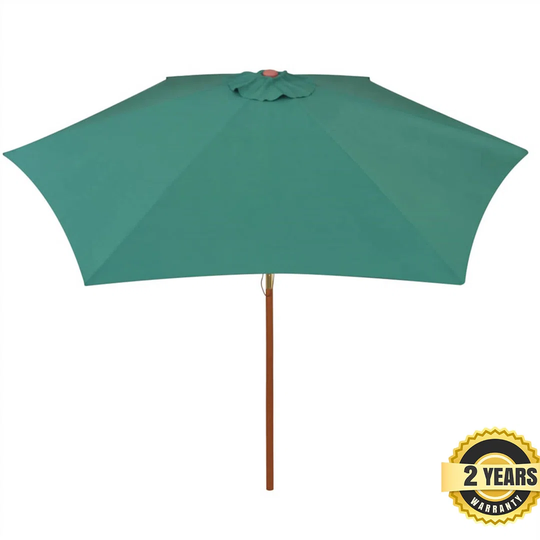 Parasol 270-270cm wooden pole