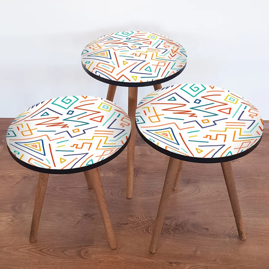 Starla 3 Piece Nest of Tables