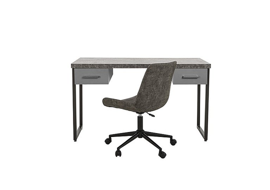 Moon Desk with Drawers and Rocket Office Chair