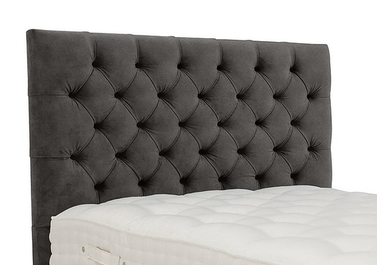 Millbrook - Minley Floor Standing Headboard - Super King - Grey