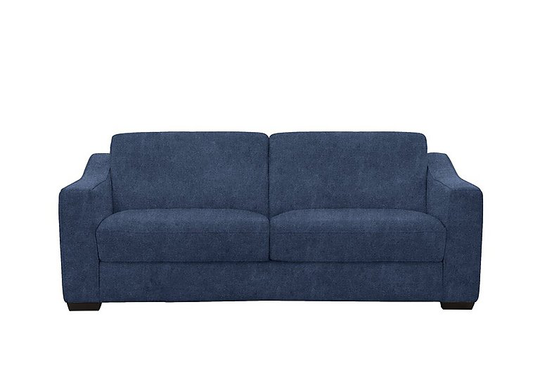 Optimus Space Saving Sofa Bed with Memory Foam Mattress - Blue