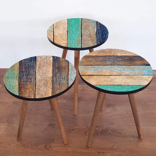 Earline 3 Piece Nest of Tables