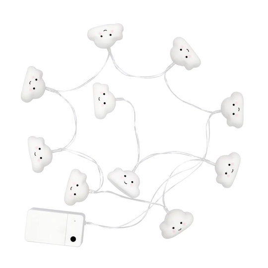 1.1M LED Battery Powered 10 - Bulb Rope String Light