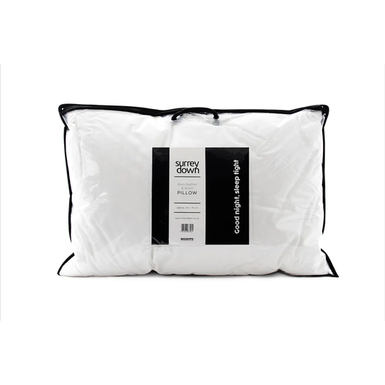 Down Blend L50 x W8cm Firm Support Pillow