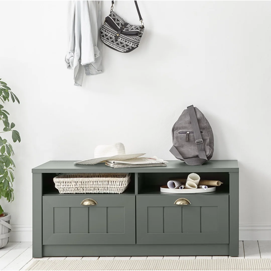 Jaoquim Two Seat Bench with Storage