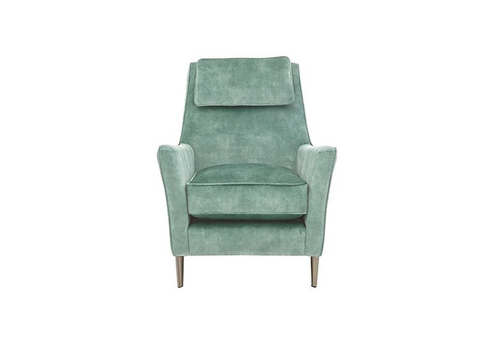 Uniqa Fabric Accent Chair - Green