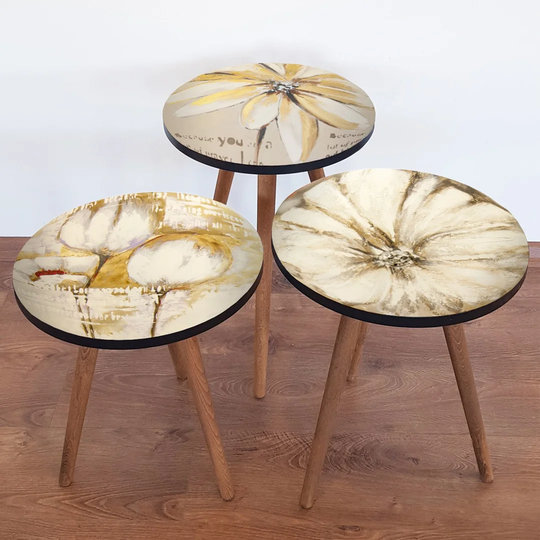 Barefield 3 Piece Nest of Tables