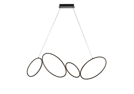Oval 4 Light Pendant